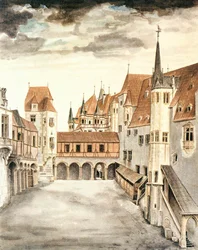 Courtyard of the Former Castle in Innsbruck